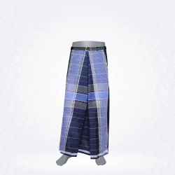 Boys Nail Blue Tufs Blue Lungi